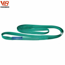 2 ton green double ply polyester webbing sling